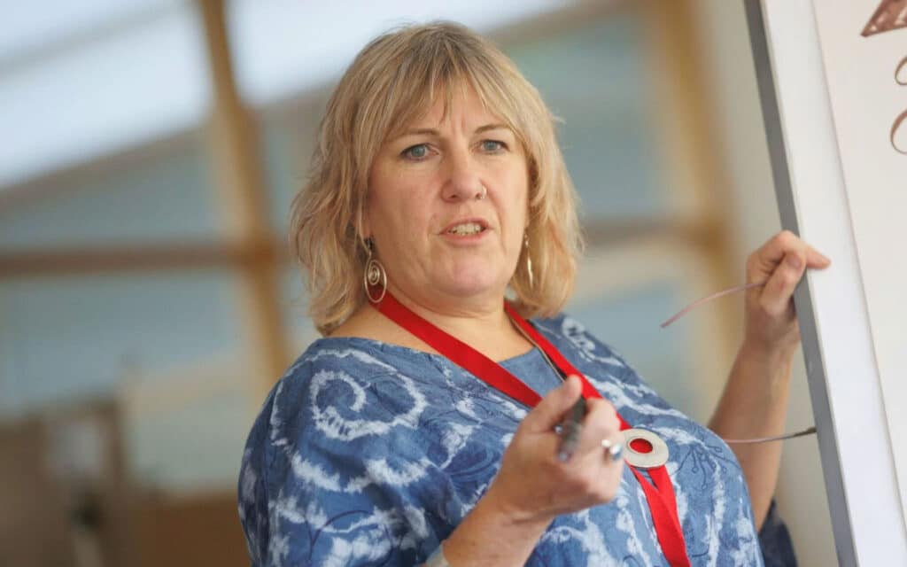 Image of a teacher teaching